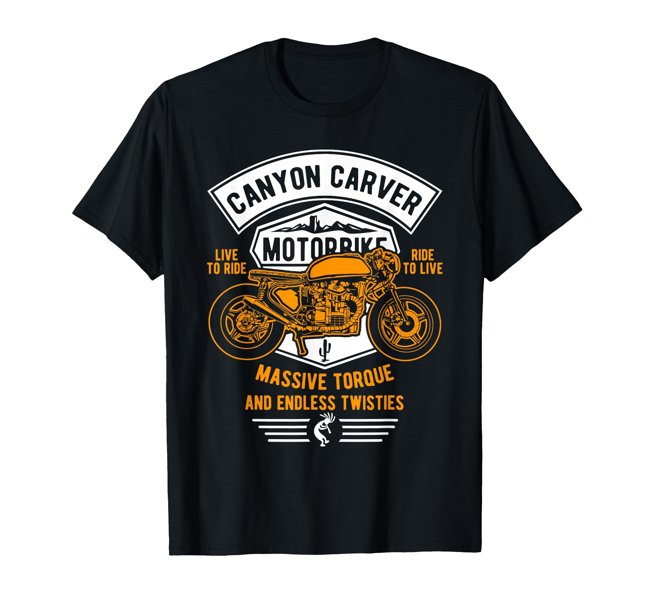 Canyon Carver Motorcycle T-Shirt - Unique Graphic Men Women - T-Shirt, Sweatshirt, Hoodie