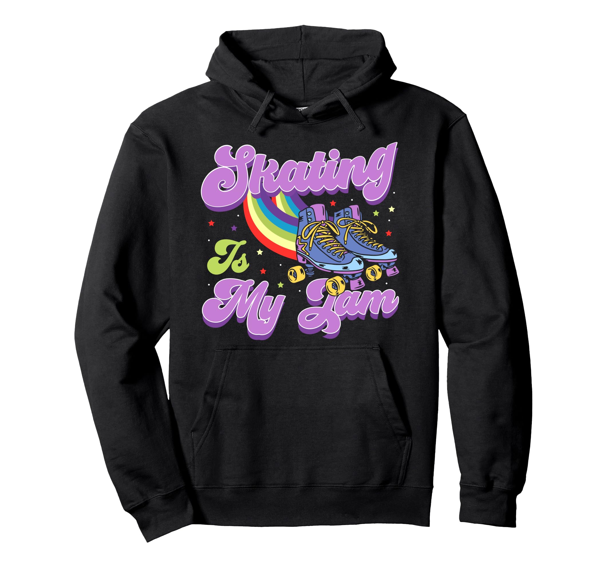 Roller Skating Skate 1970S Skating Is Hoodie - Minimalist Print for Adults - T-Shirt, Sweatshirt, Hoodie