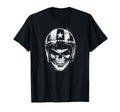 Rider Skull Motorcycle Helmet Glory T-Shirt - Fun Novelty Design for Adults - T-Shirt, Sweatshirt, Hoodie