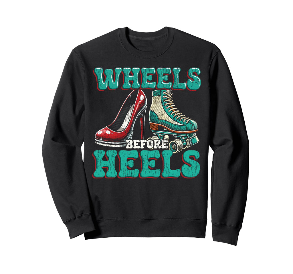 Roller Skating Skate 1970S Wheels Sweatshirt - Streetwear Style Men Women - T-Shirt, Sweatshirt, Hoodie