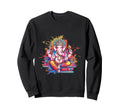 Ganesha Spiritual Art Hindu Deity Sweatshirt - Casual Everyday Wear Unisex - T-Shirt, Sweatshirt, Hoodie