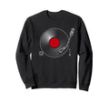 Record Player Vinyl Music Lover Sweatshirt - Trendy Graphic for Adults - T-Shirt, Sweatshirt, Hoodie