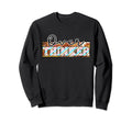 Professional Overthinker Funny Sweatshirt - Minimalist Print Unisex - T-Shirt, Sweatshirt, Hoodie