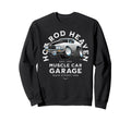 Hotrod Heaven Muscle Car Garage Sweatshirt - Custom Art Print Men Women - T-Shirt, Sweatshirt, Hoodie
