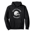 West Plains Football Distressed 1980S P E Hoodie - Minimalist Print Unisex - T-Shirt, Sweatshirt, Hoodie