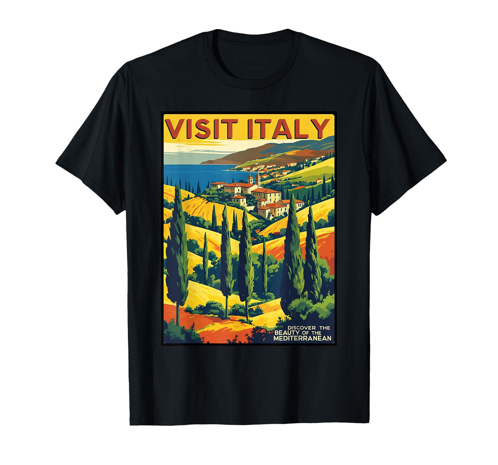 Tourist Italy 1940S Italian T-Shirt - Casual Everyday Wear Men Women - T-Shirt, Sweatshirt, Hoodie