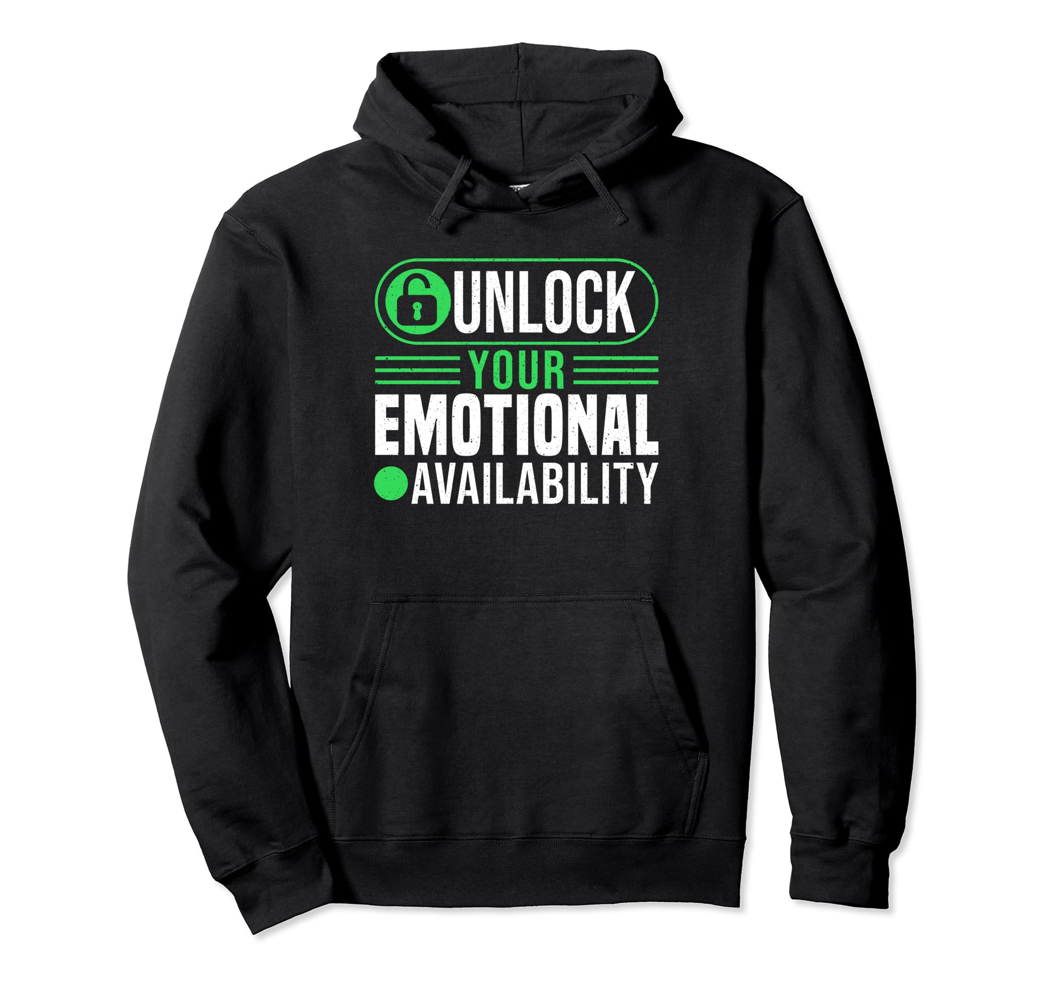 Mental Health And Wellbeing Go To Hoodie - Trendy Graphic for Adults - T-Shirt, Sweatshirt, Hoodie