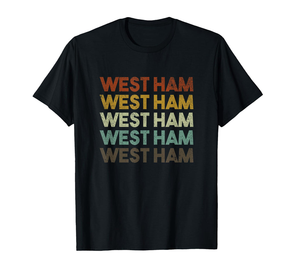 West Ham London T-Shirt - Custom Art Print Men Women - T-Shirt, Sweatshirt, Hoodie