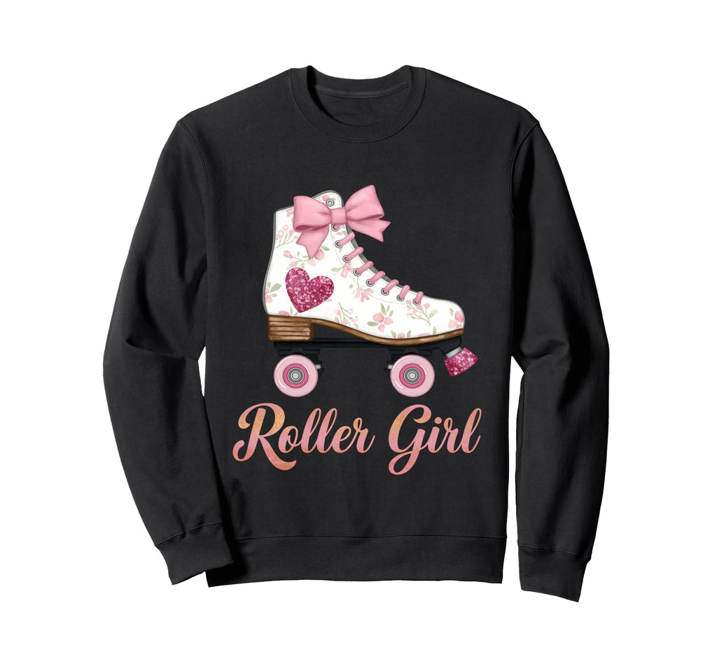 Roller Skater 80S Roller Skates Sweatshirt - Fun Novelty Design Men Women - T-Shirt, Sweatshirt, Hoodie