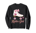 Roller Skater 80S Roller Skates Sweatshirt - Fun Novelty Design Men Women - T-Shirt, Sweatshirt, Hoodie