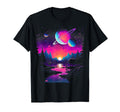 Vaporwave Solar System 80S Synthwave T-Shirt - Novelty Apparel Unisex - T-Shirt, Sweatshirt, Hoodie