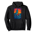 Buddha Sunset Art Spiritual Ocean Hoodie - Novelty Apparel for Adults - T-Shirt, Sweatshirt, Hoodie