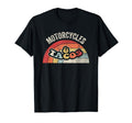 Motorcycles Tacos Rainbow Vibe T-Shirt - Custom Art Print Unisex - T-Shirt, Sweatshirt, Hoodie