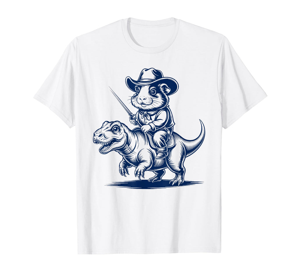 Guinea Pig Cowboy Dinosaur Accessoires T-Shirt - Streetwear Style Men Women - T-Shirt, Sweatshirt, Hoodie