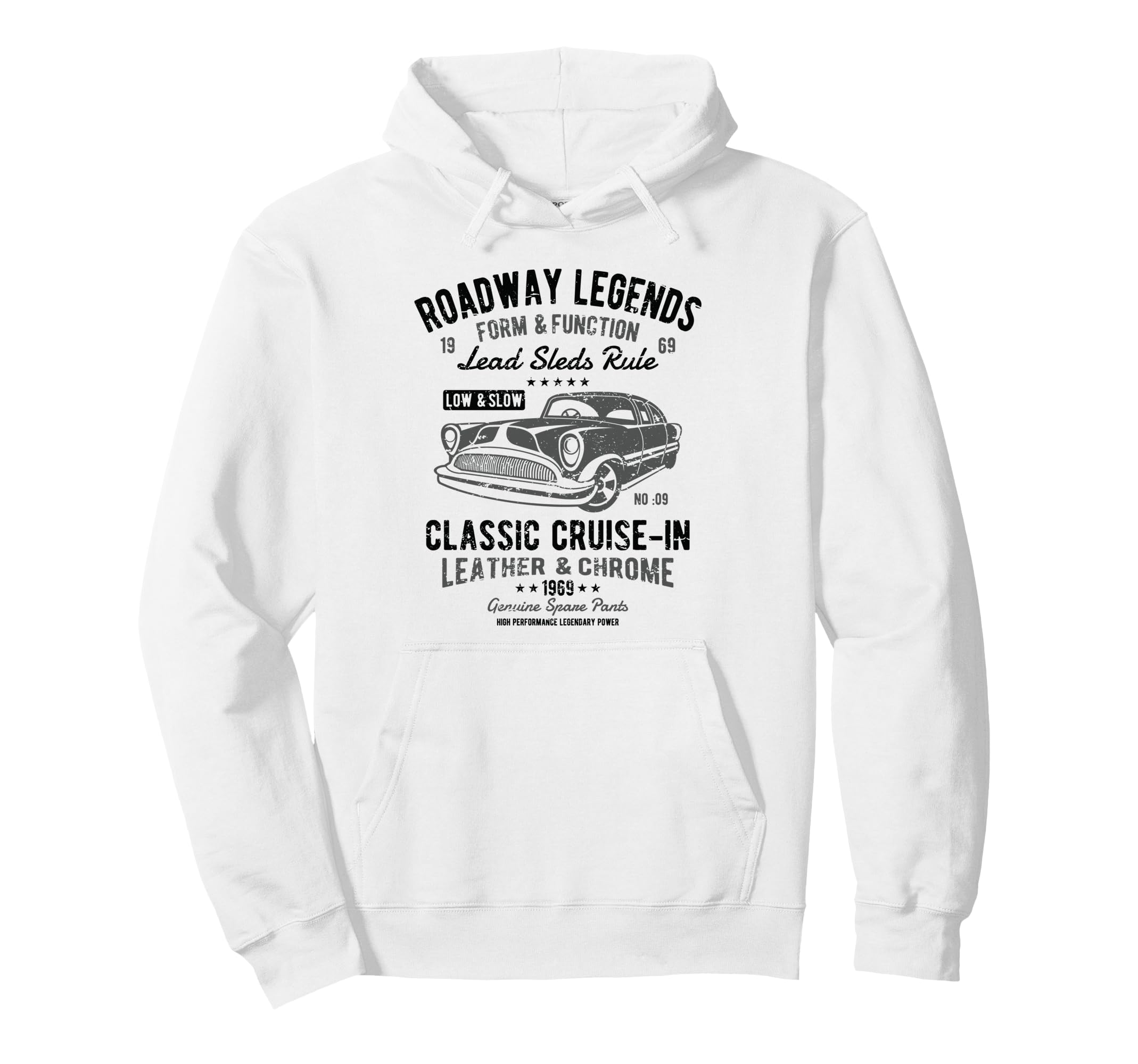 Automotive Nostalgia Car Cruise Hoodie - Custom Art Print for Adults - T-Shirt, Sweatshirt, Hoodie