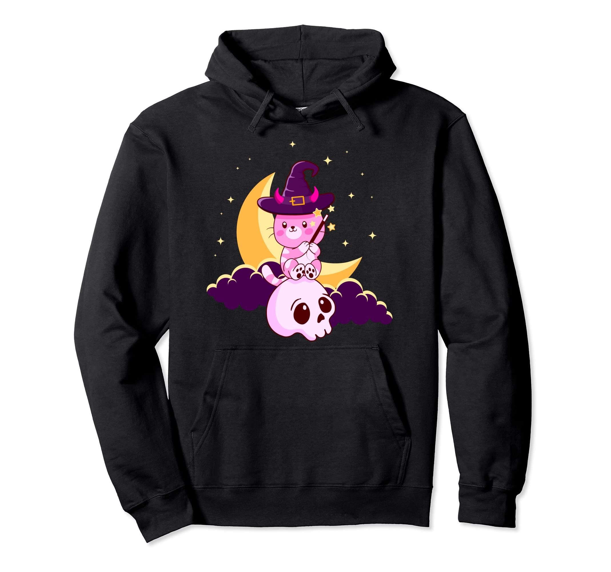 Kawaii Pastel Goth Witchy Creepy Hoodie - Fun Novelty Design Men Women - T-Shirt, Sweatshirt, Hoodie