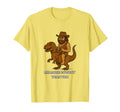 Caveman Cowboy Me More Cowboy Than You T-Shirt - Streetwear Style Unisex - T-Shirt, Sweatshirt, Hoodie