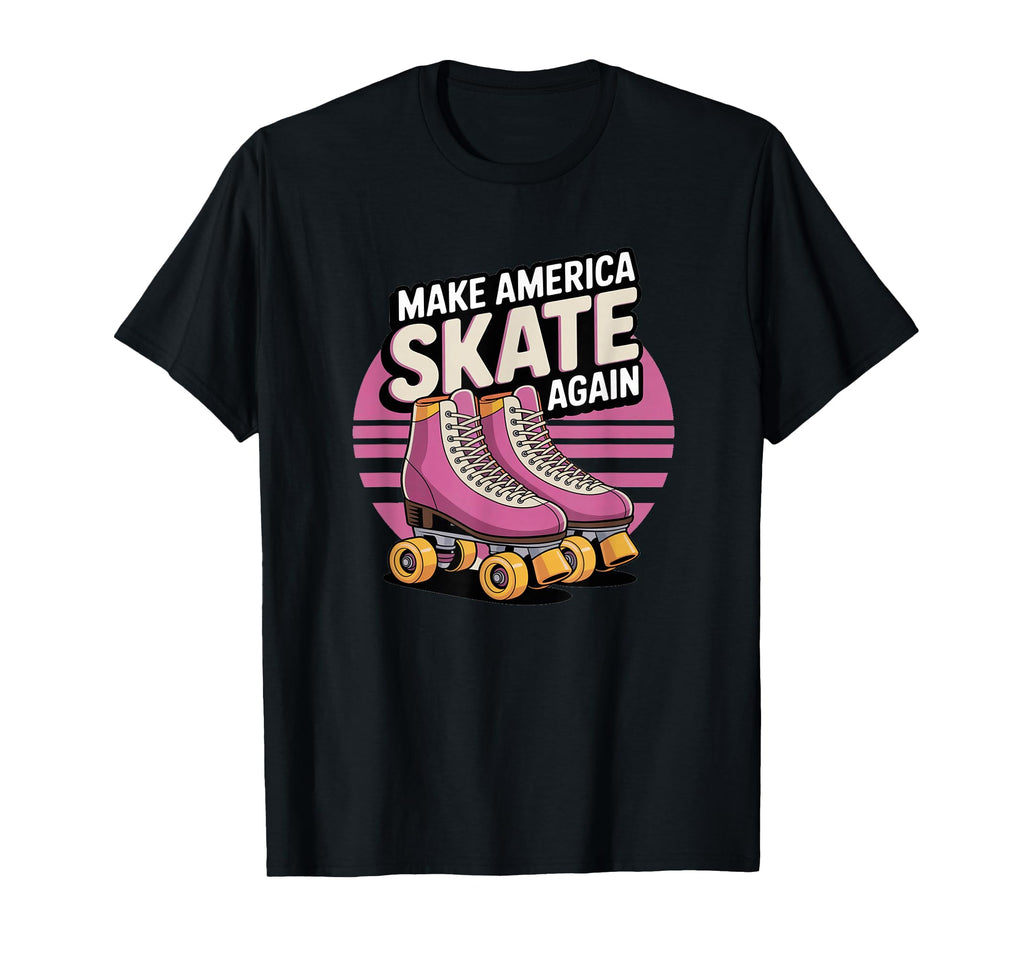Funny Make America Skate Again Skating T-Shirt - Trendy Graphic Unisex - T-Shirt, Sweatshirt, Hoodie