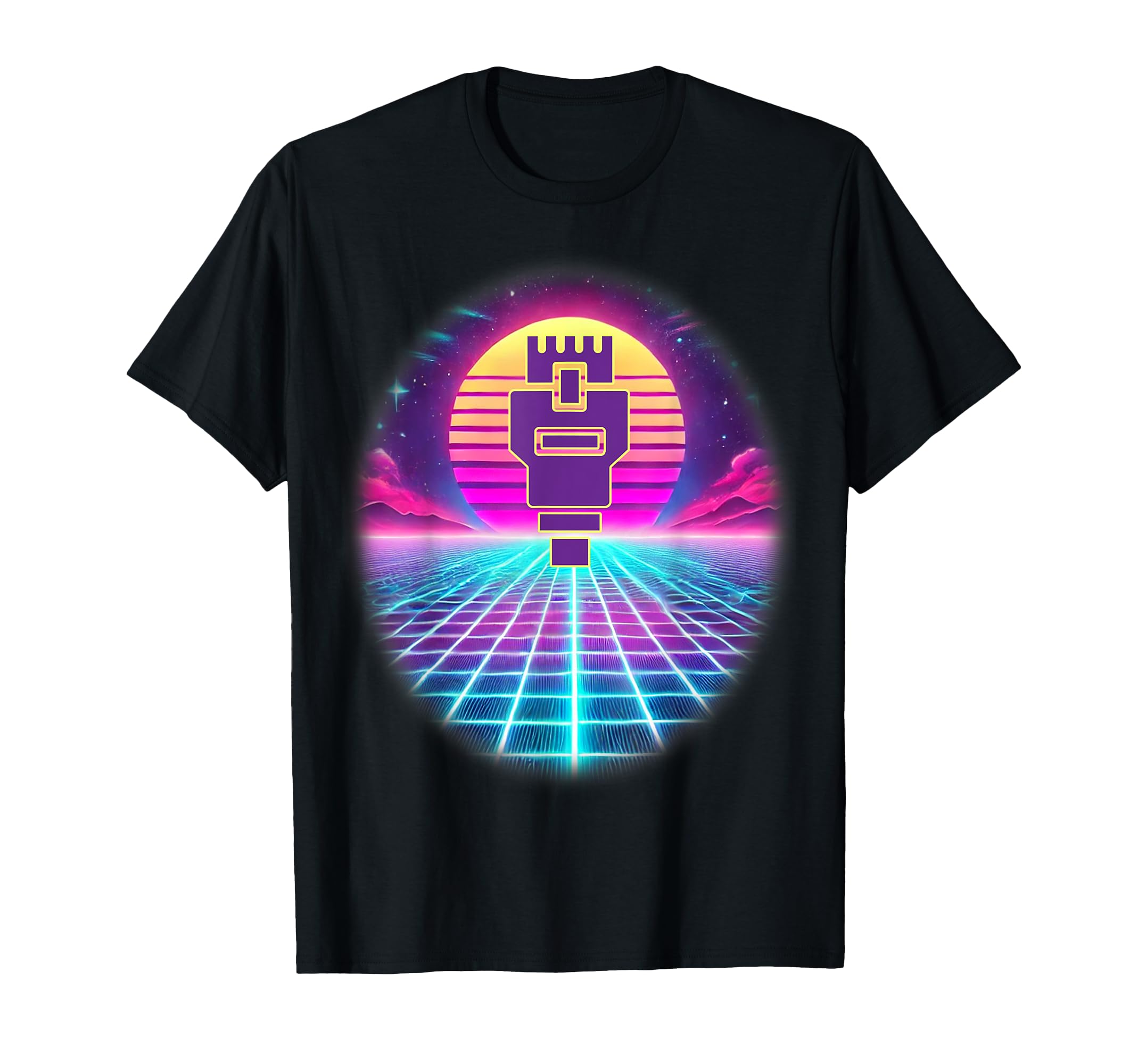 Synthwave Geek And Nerd Fusion T-Shirt - Trendy Graphic Men Women - T-Shirt, Sweatshirt, Hoodie