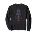Chakra Zen Meditation Spiritual Sweatshirt - Unique Graphic Unisex - T-Shirt, Sweatshirt, Hoodie