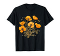 California Poppy Flowers T-Shirt - Casual Everyday Wear Unisex - T-Shirt, Sweatshirt, Hoodie