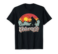 Colorado Mountain Hiking Bigfoot T-Shirt - Minimalist Print Men Women - T-Shirt, Sweatshirt, Hoodie