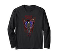 Anti Social Butterfly Emo Goth Male T-Shirt - Custom Art Print Unisex - T-Shirt, Sweatshirt, Hoodie