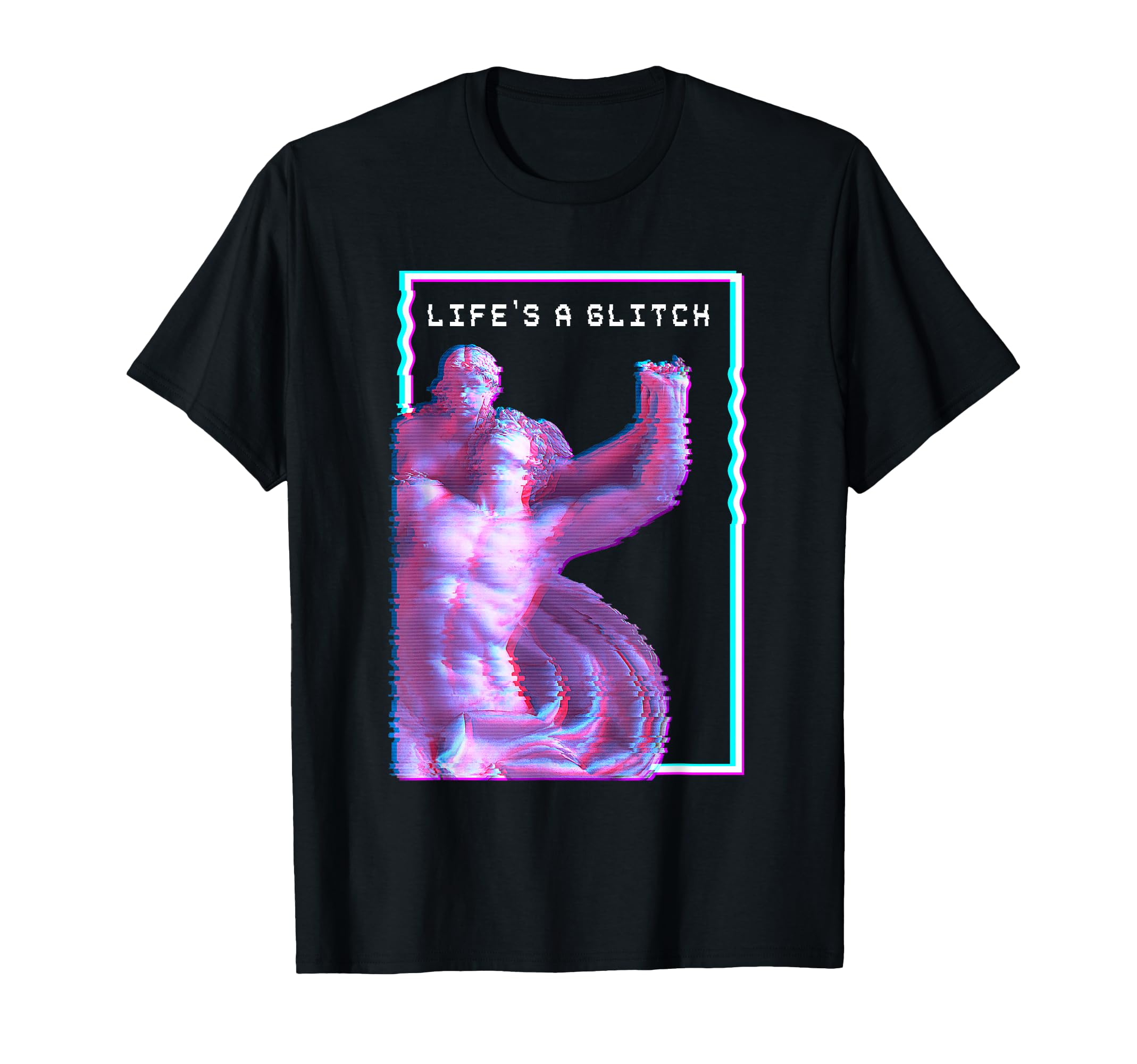 Ancient Greek Statue Sculpture T-Shirt - Fun Novelty Design for Adults - T-Shirt, Sweatshirt, Hoodie