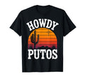 Howdy Putos Western Funny Cowboy T-Shirt - Minimalist Print for Adults - T-Shirt, Sweatshirt, Hoodie