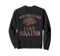 Camp Counselors Love Brains This Is Sweatshirt - Graphic Print for Adults - T-Shirt, Sweatshirt, Hoodie