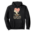 Emotional Support Human Funny Therapy Hoodie - Trendy Graphic Men Women - T-Shirt, Sweatshirt, Hoodie