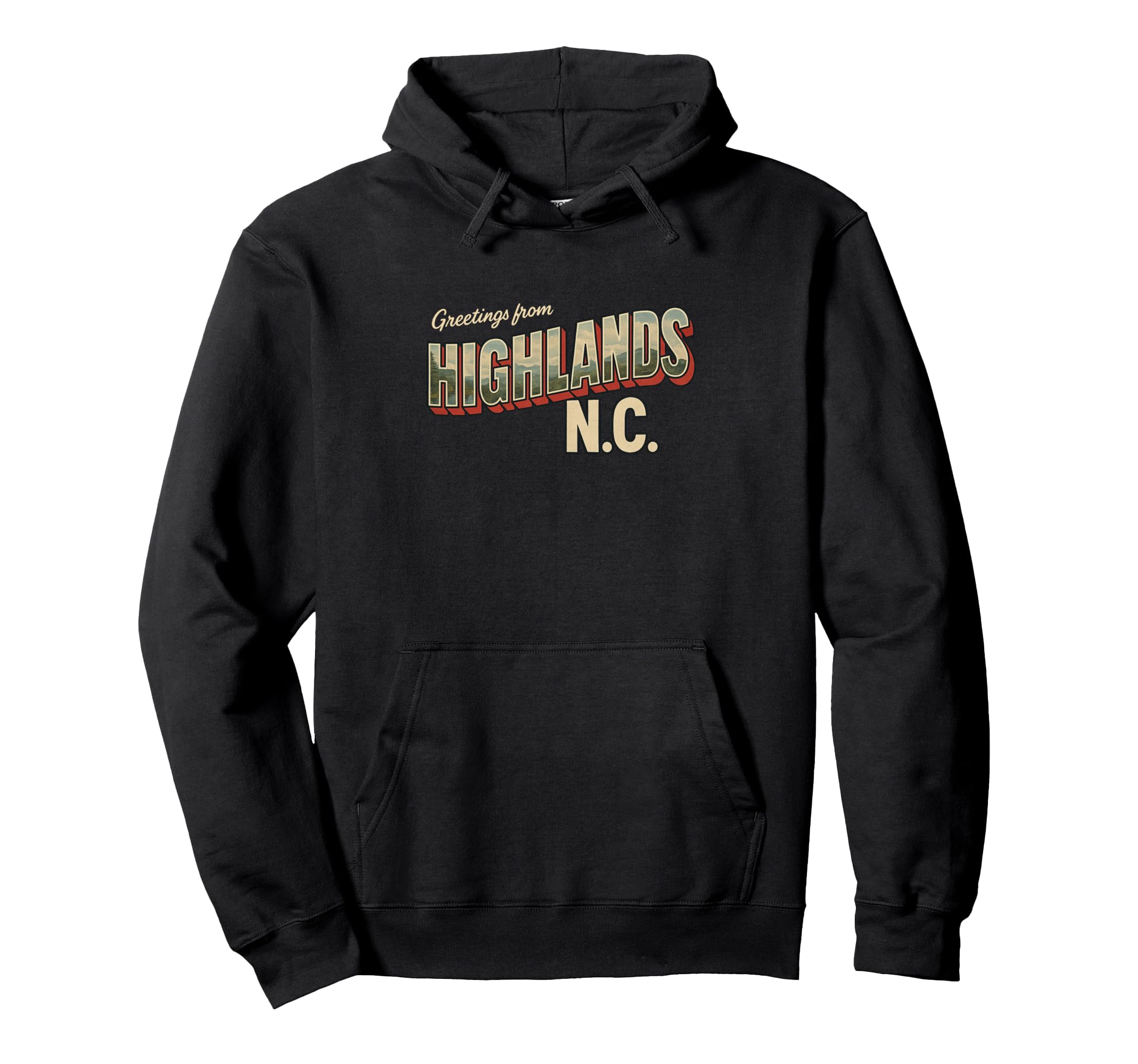 Highlands North Carolina Hat And Co T-Shirt - Unique Graphic for Adults - T-Shirt, Sweatshirt, Hoodie