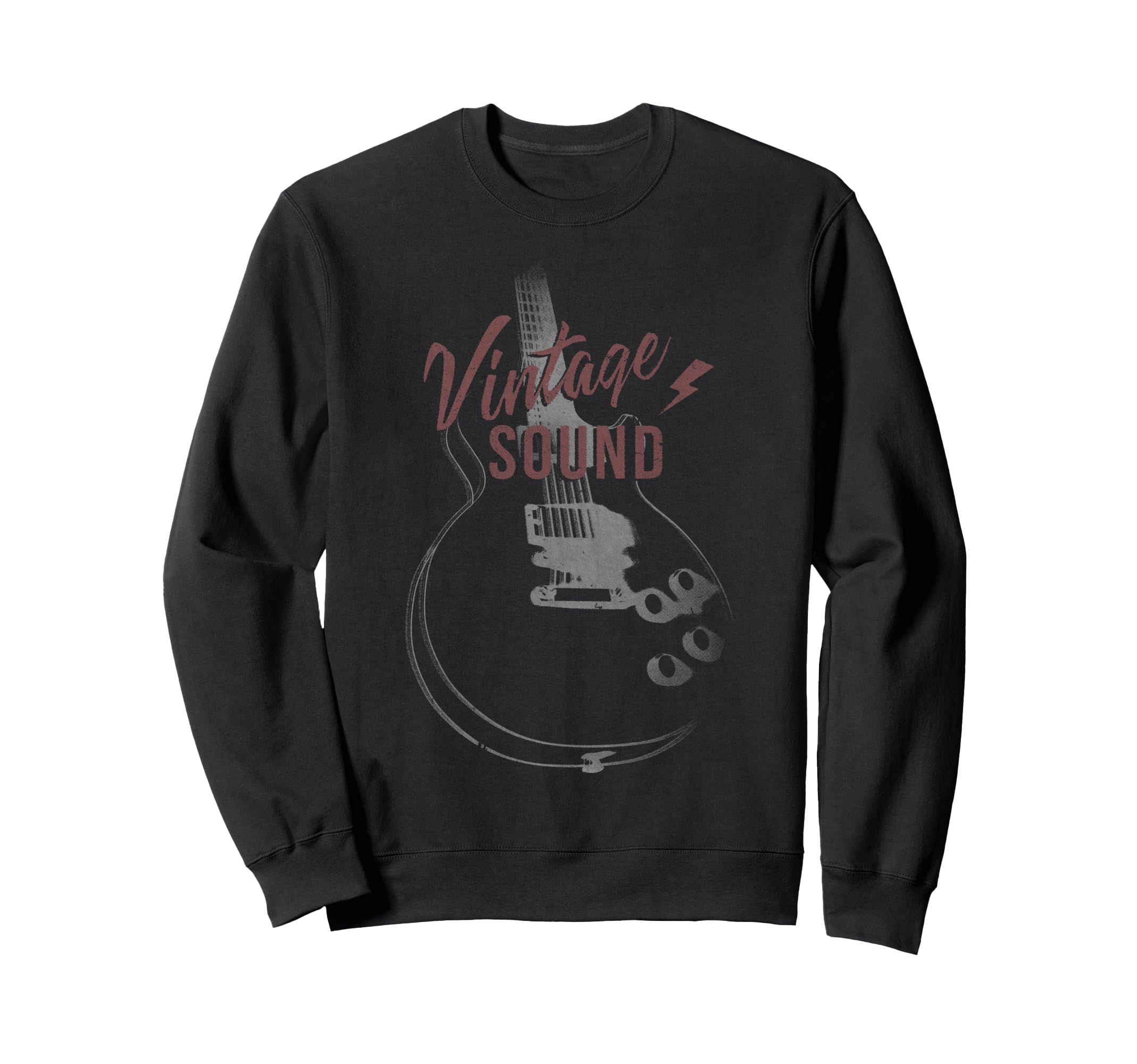 Sound Distressed Electric Sweatshirt - Casual Everyday Wear Men Women - T-Shirt, Sweatshirt, Hoodie