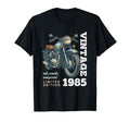 1985 40 Years Old Motorcycle 40Th T-Shirt - Trendy Graphic Men Women - T-Shirt, Sweatshirt, Hoodie