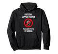 Please Dont Pet Me Im Working Emotional Hoodie - Streetwear Style Unisex - T-Shirt, Sweatshirt, Hoodie