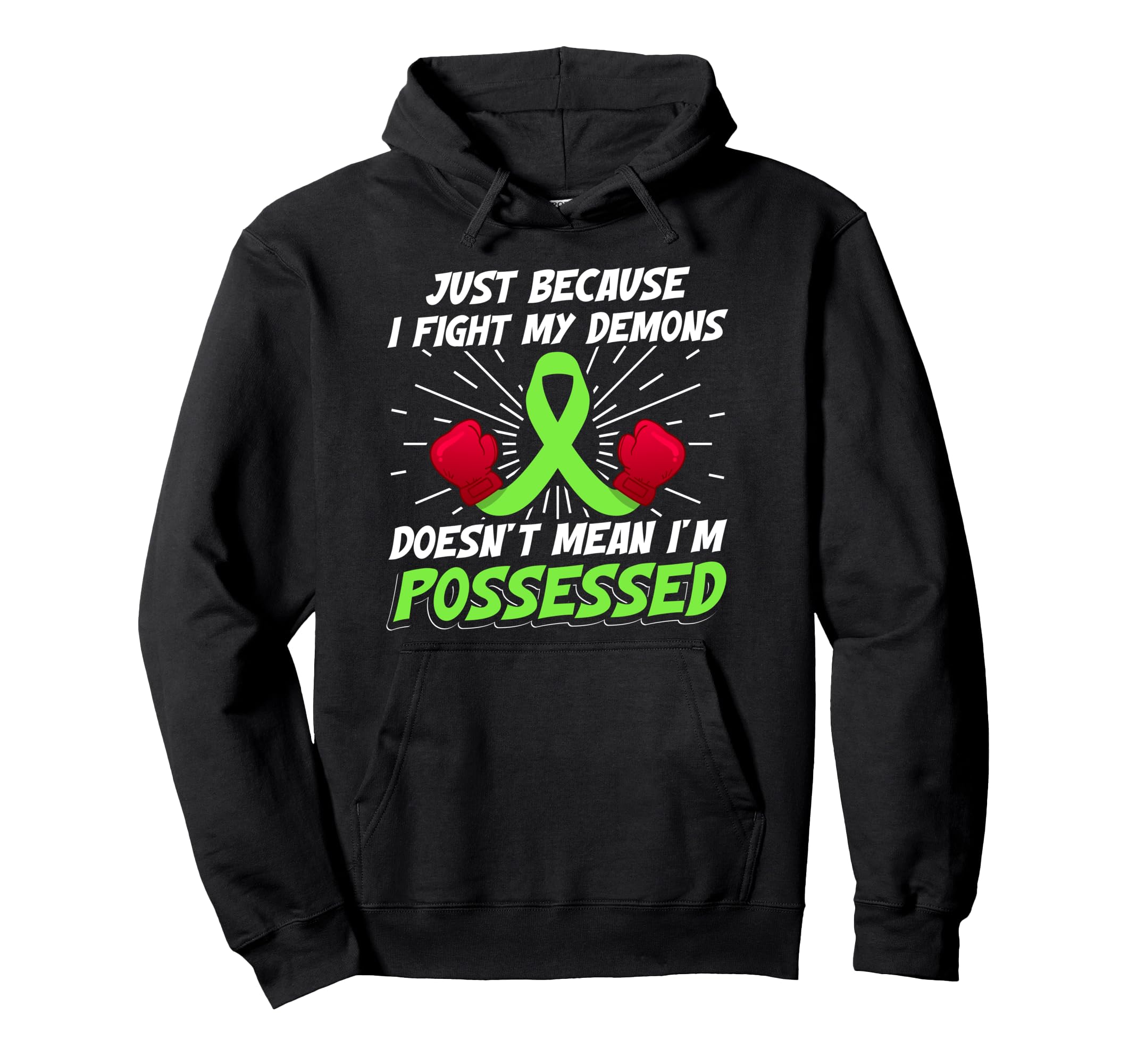 Mental Health Awareness Month Anxiety Hoodie - Unique Graphic Unisex - T-Shirt, Sweatshirt, Hoodie