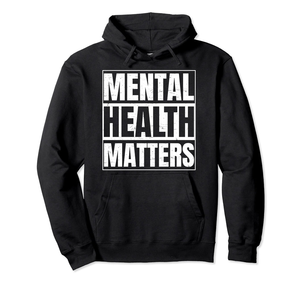 Mental Health Awareness Gift Therapist Hoodie - Aesthetic Graphic Unisex - T-Shirt, Sweatshirt, Hoodie