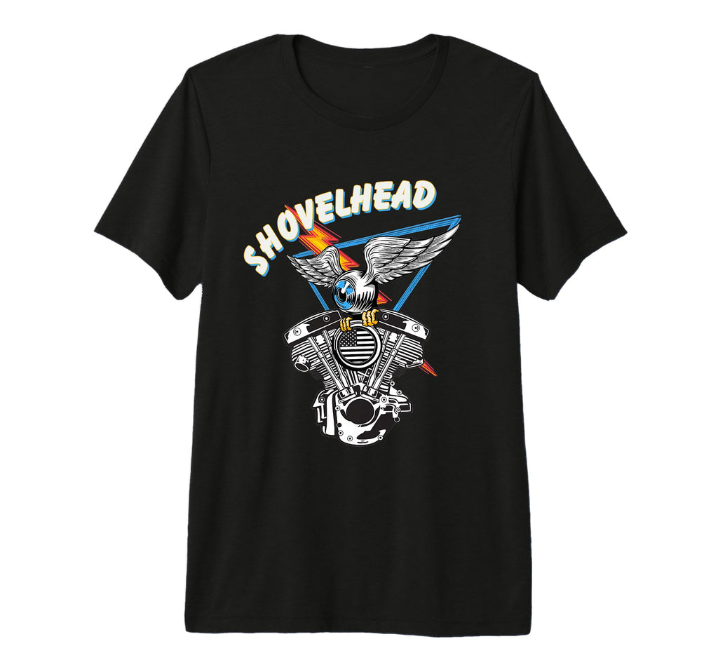 Hd Motorcycle Vtwin Shovelhead T-Shirt - Casual Everyday Wear Unisex - T-Shirt, Sweatshirt, Hoodie