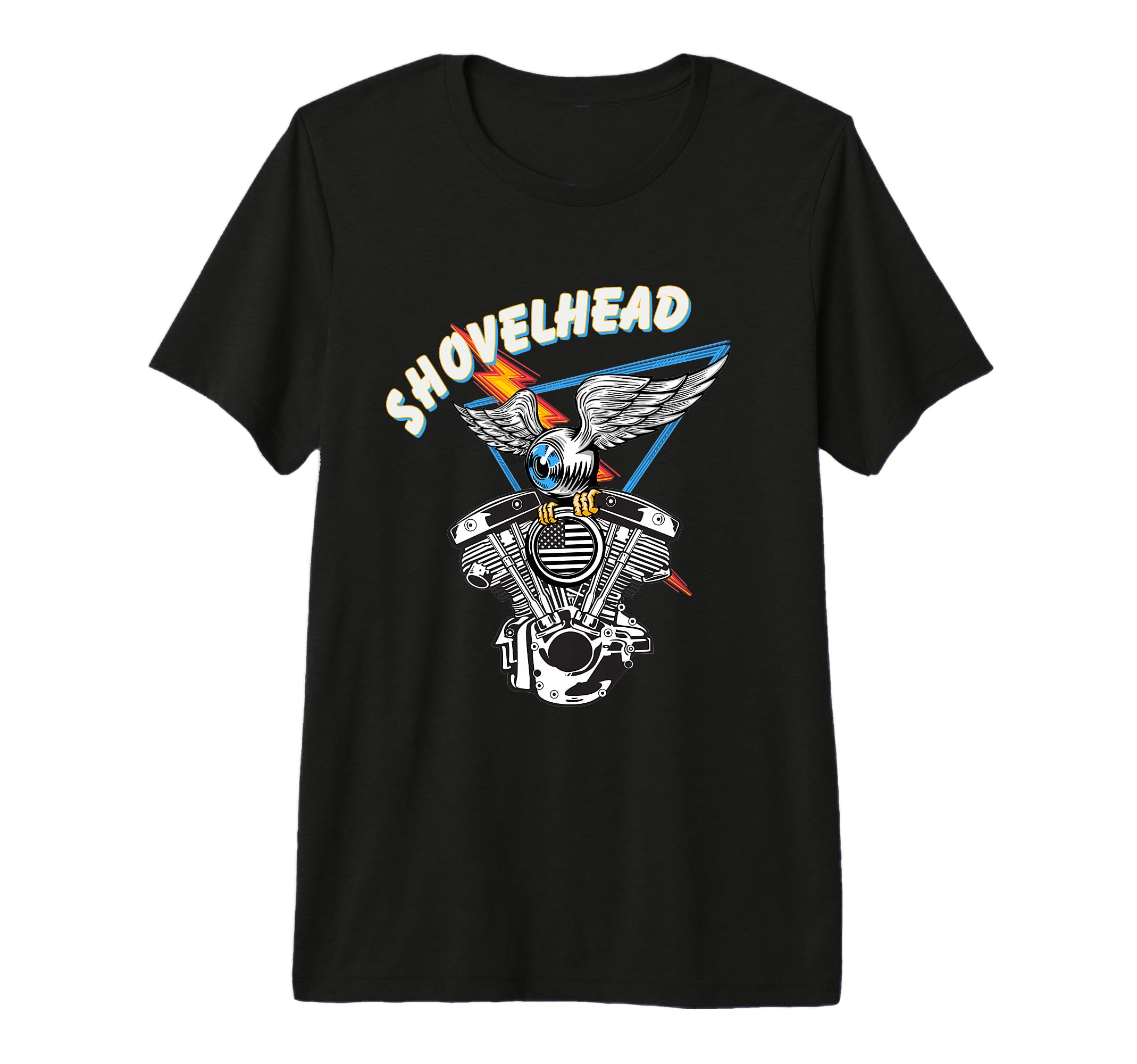 Hd Motorcycle Vtwin Shovelhead T-Shirt - Casual Everyday Wear Unisex - T-Shirt, Sweatshirt, Hoodie