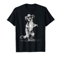Lemur Cowboy Rodeo Cowgirl Western Country T-Shirt - Graphic Print Unisex - T-Shirt, Sweatshirt, Hoodie
