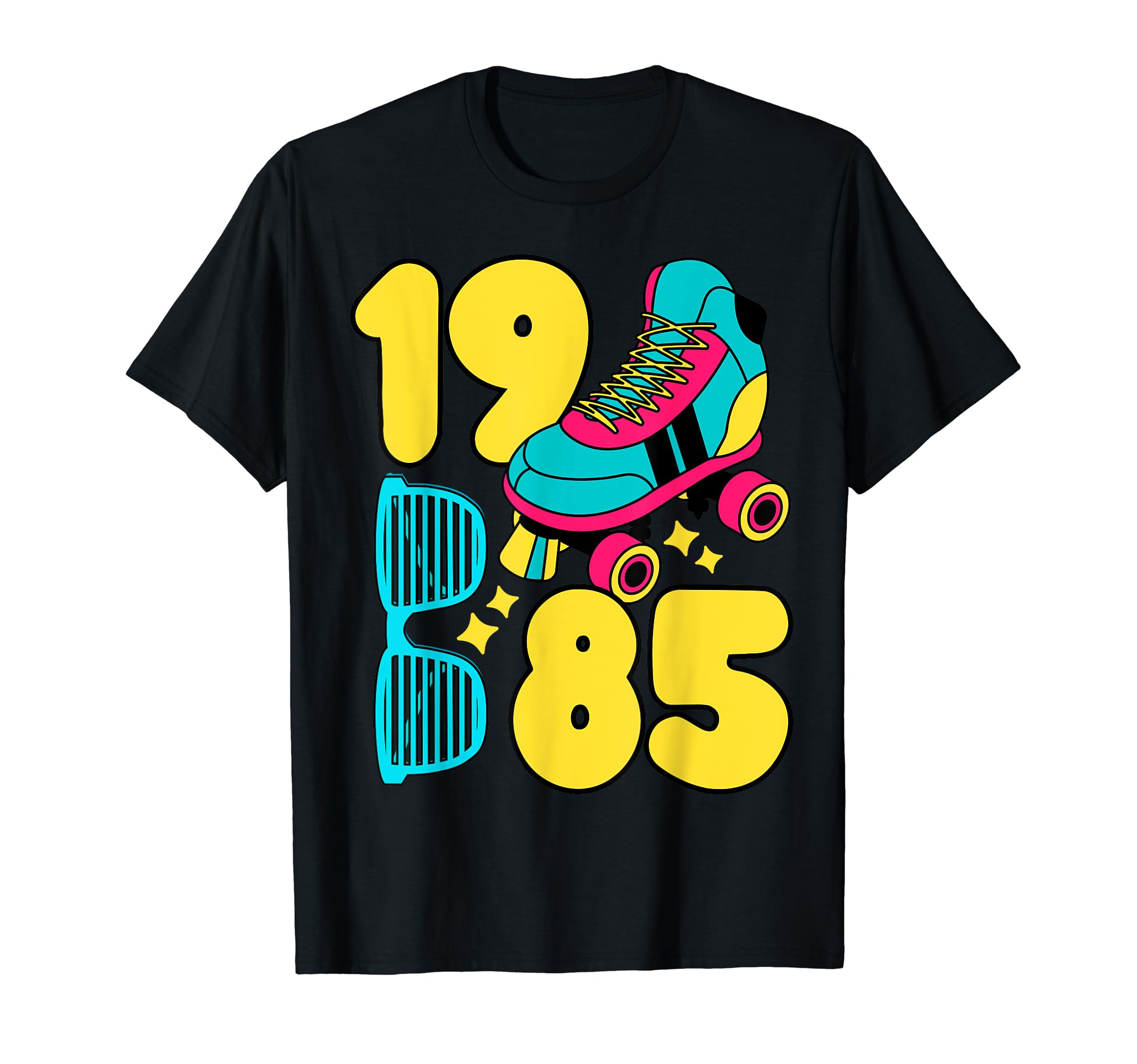 1986 Roller Rink 80S Night Nostalgia T-Shirt - Aesthetic Graphic Unisex - T-Shirt, Sweatshirt, Hoodie