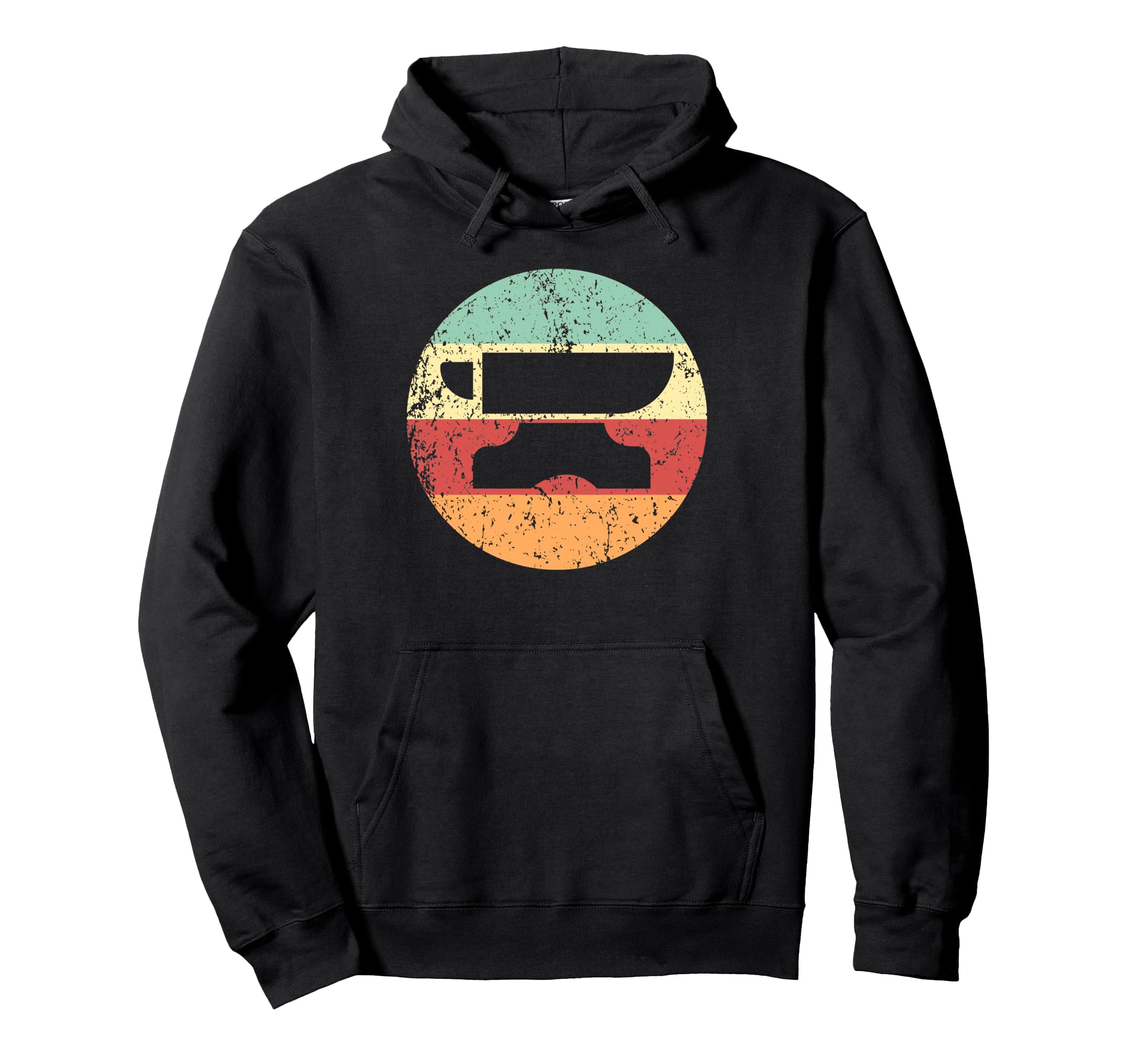 Anvil Blacksmith Metalworker 1970S Hoodie - Fun Novelty Design Unisex - T-Shirt, Sweatshirt, Hoodie