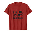 Is My Language 80S Typography Italian Logo T-Shirt - Trendy Graphic Unisex - T-Shirt, Sweatshirt, Hoodie