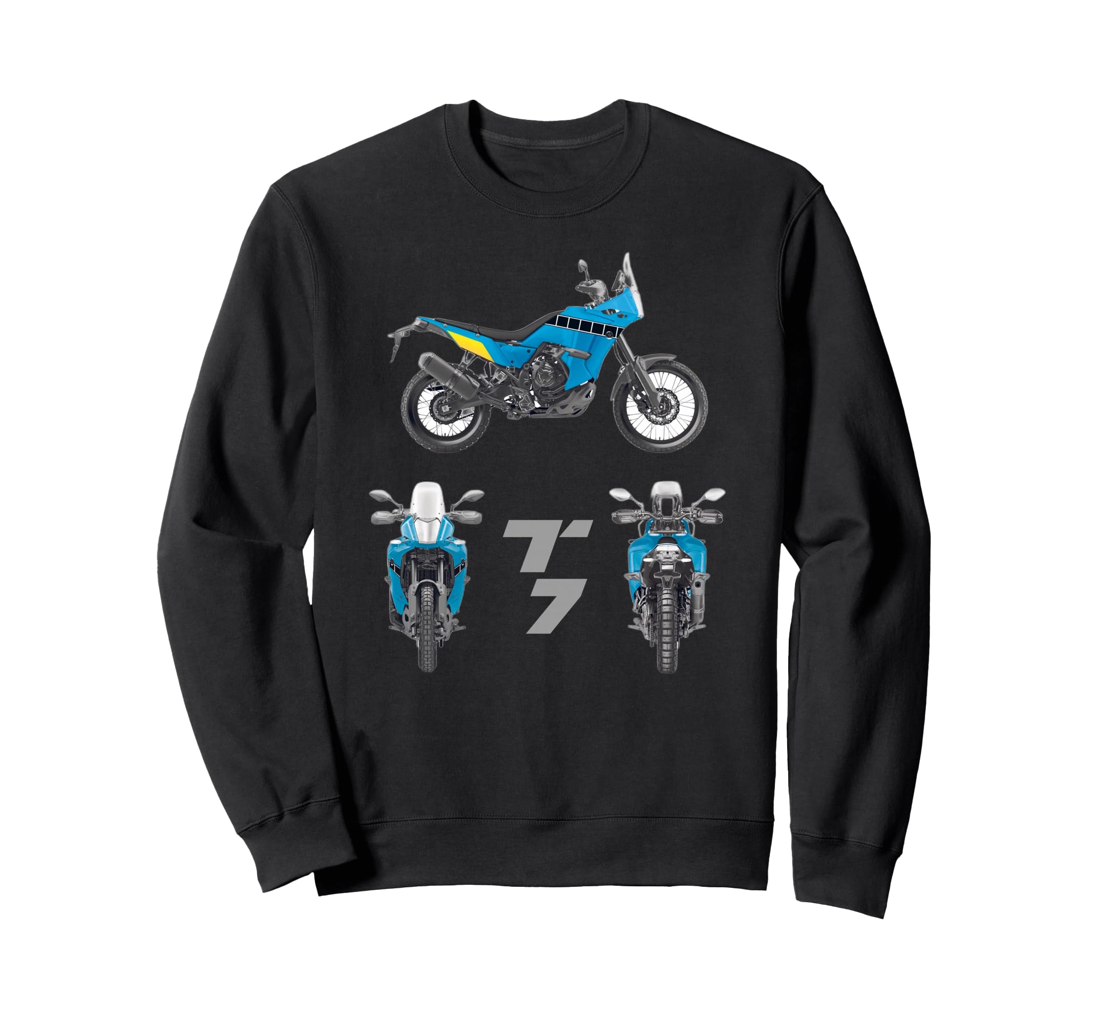 Tenere 700 T7 Adventure Bike Sweatshirt - Minimalist Print Men Women - T-Shirt, Sweatshirt, Hoodie