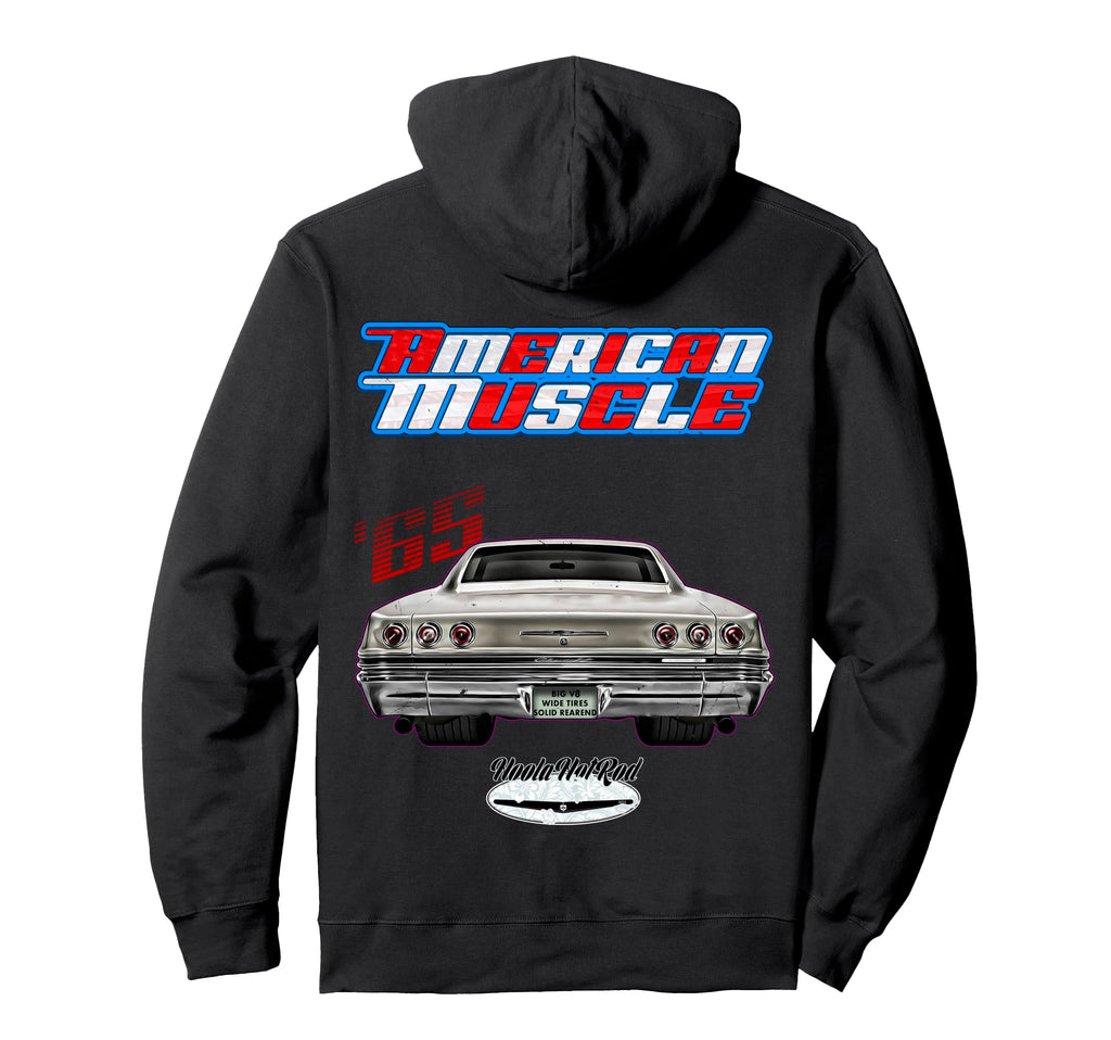 1965 65 Hotrod Impala Biscayne Del Ray Hoodie - Aesthetic Graphic Unisex - T-Shirt, Sweatshirt, Hoodie