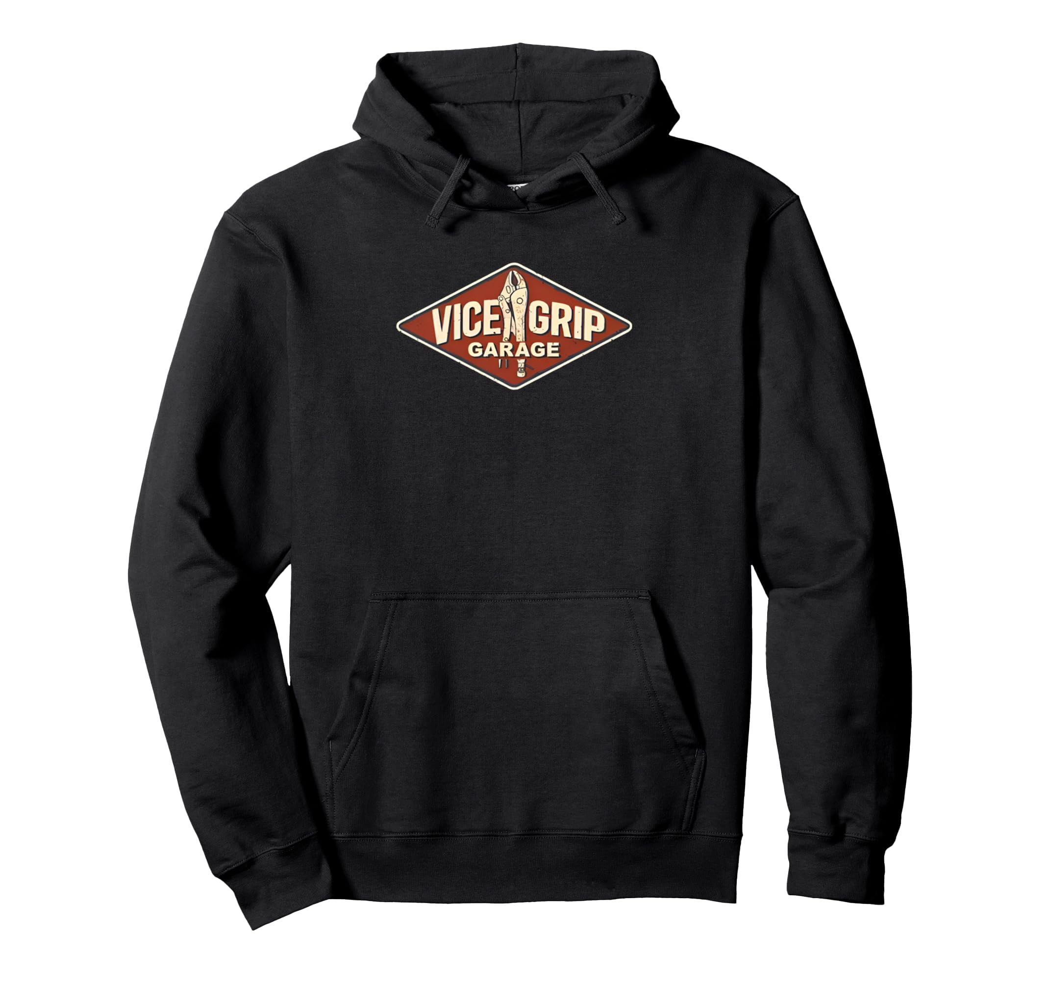Vice Grip Garage Mechanic Dad Joke Hoodie - Novelty Apparel for Adults - T-Shirt, Sweatshirt, Hoodie