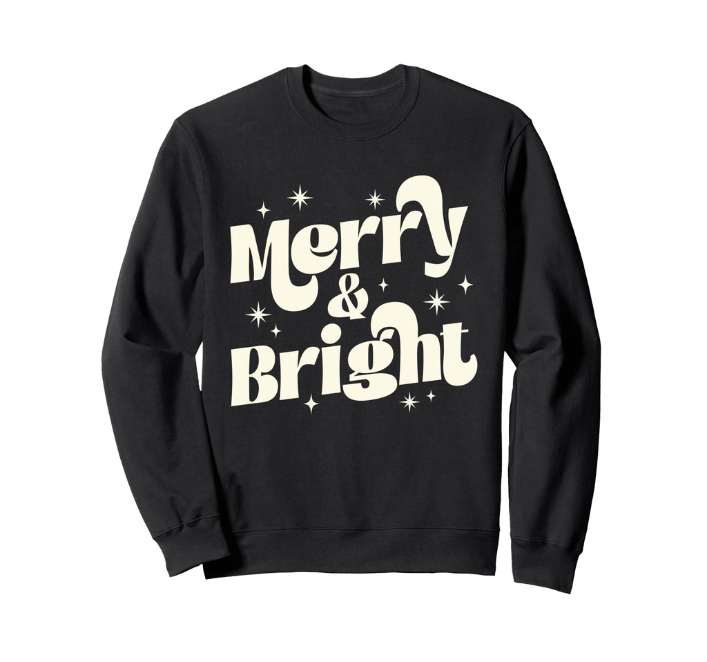 Holiday Cheer Typography Sweatshirt - Fun Novelty Design for Adults - T-Shirt, Sweatshirt, Hoodie