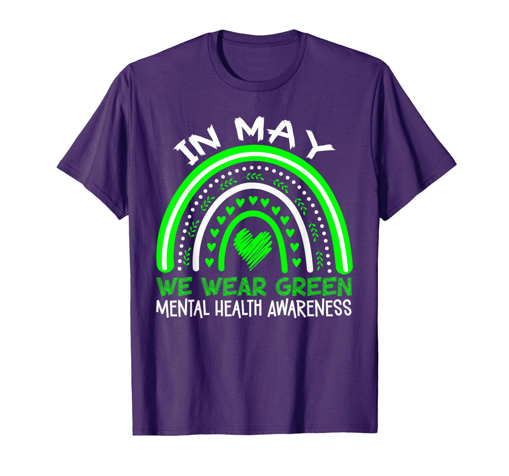 Mental Health Matters We Wear T-Shirt - Casual Everyday Wear Men Women - T-Shirt, Sweatshirt, Hoodie