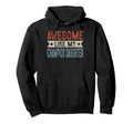 Awesome Like My Champion Daughter Hoodie - Aesthetic Graphic Unisex - T-Shirt, Sweatshirt, Hoodie