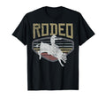 Rodeo Bull Riding Gift T-Shirt - Custom Art Print Men Women - T-Shirt, Sweatshirt, Hoodie